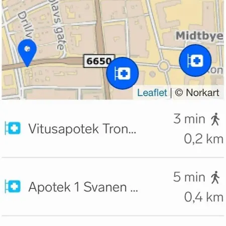 Liten Studioleilighet Meget Sentralt I Sentrum, 3 Minutter Fra Torget